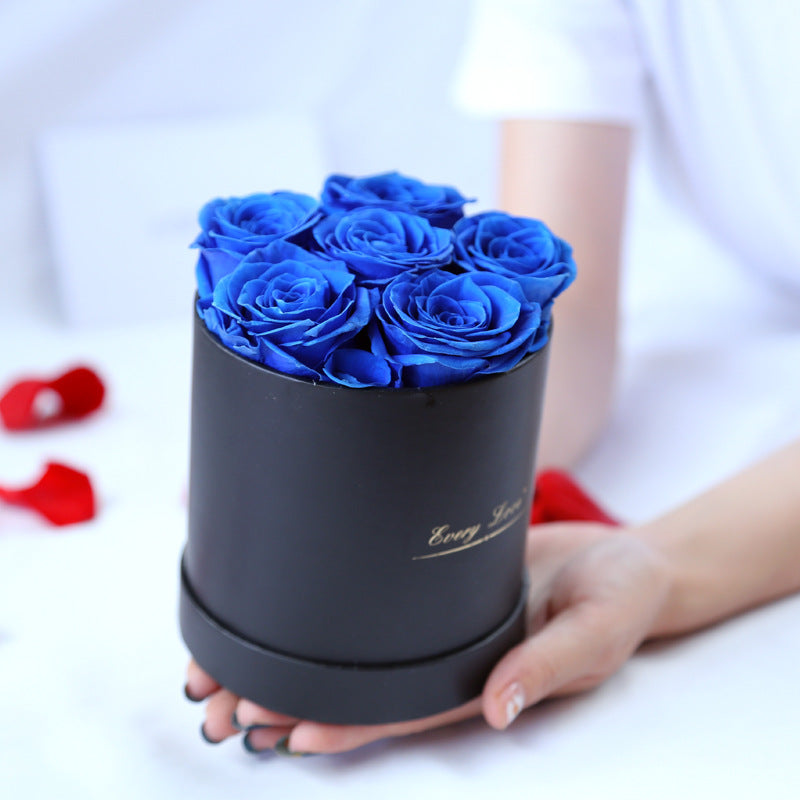 Rose with Hug Bucket Romantic Gift