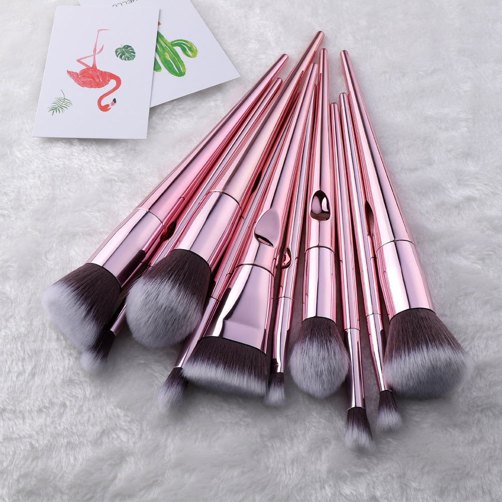 Laser Makeup Brush Set