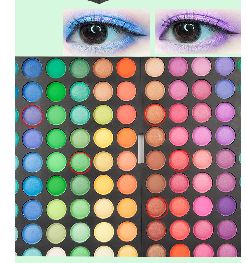 120 Color Eye Shadow Make-up Tray