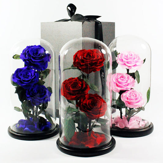 Rose Glass Cover