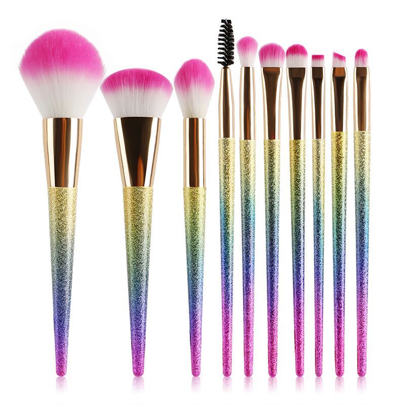 10 Crystal Makeup Brushes